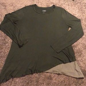 LOGO long sleeve shirt